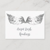 Silver Angel, Spiritueel, Reiki, visitekaartjes (Voorkant)