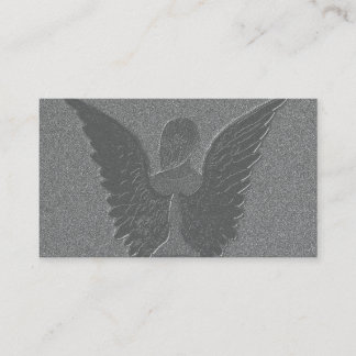 Silver Angel Wings en Angel Visitekaartje