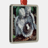 Silver Angels Metalen Ornament (Rechts)