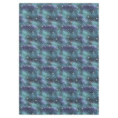 Silver Aqua Blue Mermaid Tafelkleed (Voorkant)