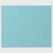 Silver Aqua Sparkle Mermaid Cadeaupapier (Vlak)