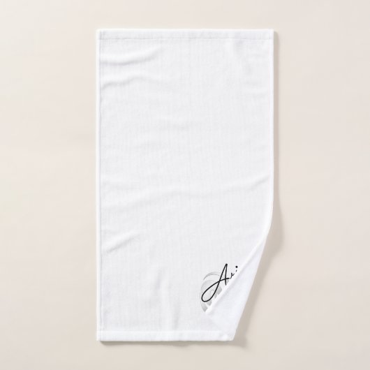 Silver Aries de dierentuin van Ram Bad Handdoek (Handdoek)