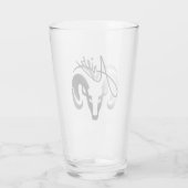 Silver Aries de dierentuin van Ram Glas (Achterkant)