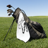 Silver Aries de dierentuin van Ram Golfhanddoek (Groen)