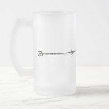Silver Arrow Frosted Mok