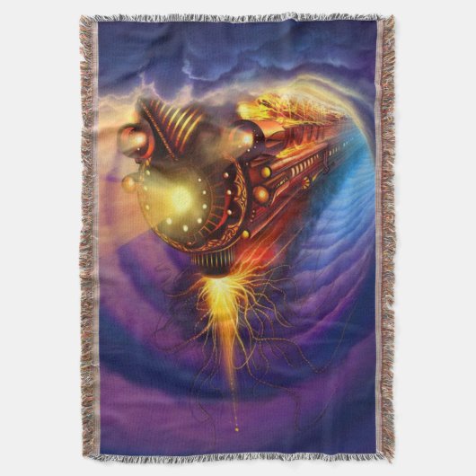 Silver Arrow Ghost Train Deken (Voorkant Verticaal)