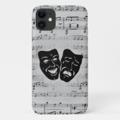 Silver Art verenigt bioscoopmaskers Case-Mate iPhone Case (Achterkant)