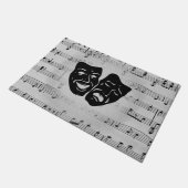 Silver Art verenigt bioscoopmaskers Deurmat (Schuin)