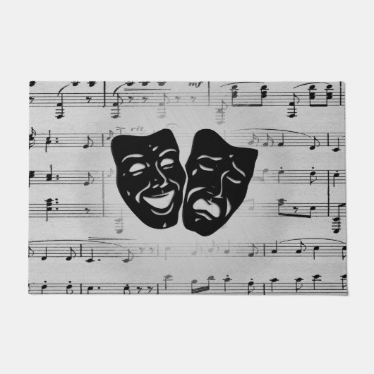 Silver Art verenigt bioscoopmaskers Deurmat (Voorkant)
