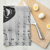 Silver Art verenigt bioscoopmaskers Theedoek (Quarter Fold)