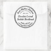 Silver Artisan Handmade Gourmet Etiket (Tas)