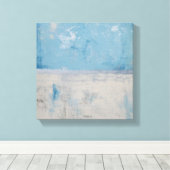 Silver Aura Canvas Afdruk (Insitu (Houten vloer))