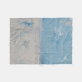 Silver Aura Fleece Deken (Voorkant (Horizontaal))