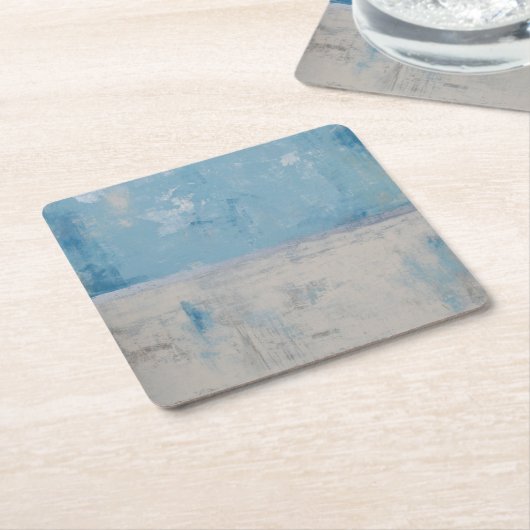 Silver Aura Kartonnen Onderzetters (Schuin)