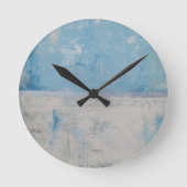 Silver Aura Ronde Klok (Voorkant)