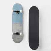 Silver Aura Skateboard