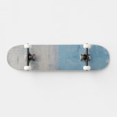 Silver Aura Skateboard