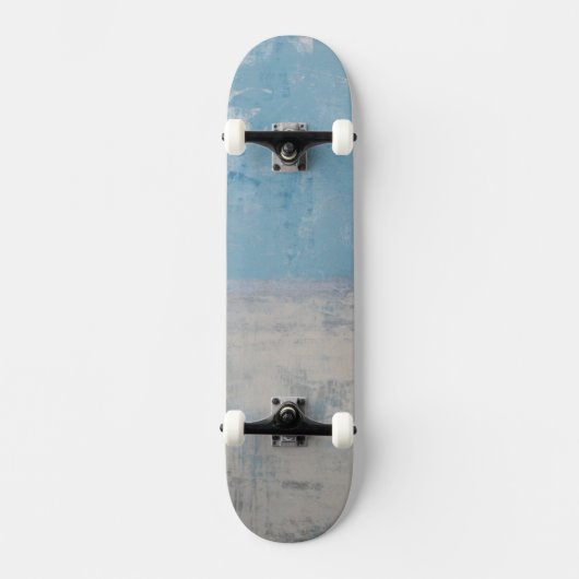 Silver Aura Skateboard