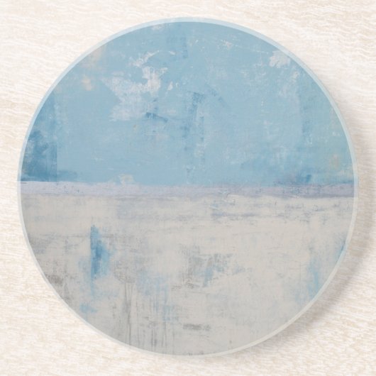 Silver Aura Zandsteen Onderzetter (Voorkant)