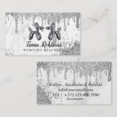 Silver Balloons Event Weddenschappen Planning Busi Visitekaartje (Voorkant / Achterkant)