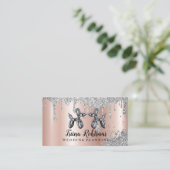 Silver Balloons Event Weddenschappen Planning Busi Visitekaartje (Staand voorkant)