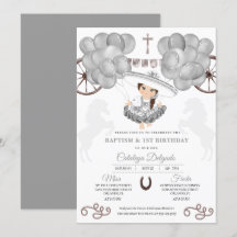 Silver Balloons Mexicaans Baby Charra Bautizo