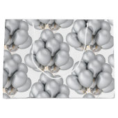 Silver Balloons Papiertas Groot Cadeauzakje (Voorkant)