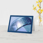 Silver Band Time Kaart (Gele Bloem)