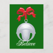 Silver Bell Believe Briefkaart (Voorkant)