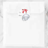 Silver Bell Custom Gift Labels (Tas)