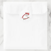 Silver Bells C Ronde Sticker (Tas)