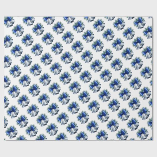 Silver Bells  Cadeaupapier (Vlak)