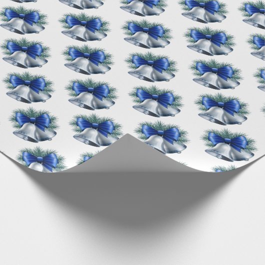 Silver Bells  Cadeaupapier (Hoek)