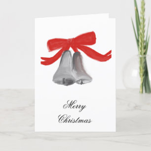 Silver Bells Christmas-Kaart Bedankkaart