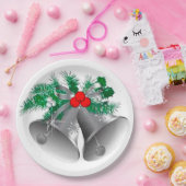 Silver Bells en Holly Paper Bord (Feest)