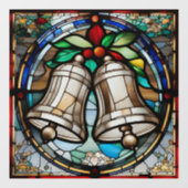 Silver Bells Faux-Glas in lood Raamsticker (Vel)
