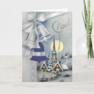 Silver Bells Feestdagen Kaart