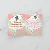 Silver Bells Invitation-Kaart (Binnen)