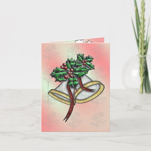 Silver Bells Invitation-Kaart (Voorkant)