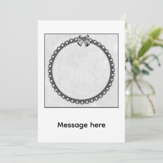 Silver Bells Kaart (Staand voorkant)