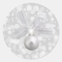 Silver Bells-Kerst sticker