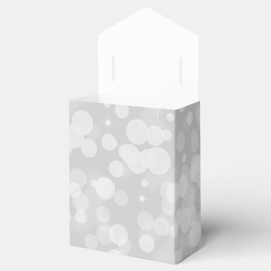 Silver Bells kerstcadeaudoos Bedankdoosjes (Geopend)