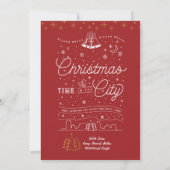 SILVER BELLS / kerstfotokaart Feestdagenkaart (Achterkant)