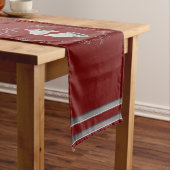 Silver Bells Kerstmis Lange Tafelloper (Voorbeeld)