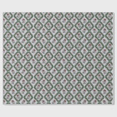 Silver Bells kerstpapier voor kerstwappers Cadeaupapier (Vlak)