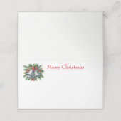 Silver Bells Plaatskaartje (Buitenkant ongevouwen)