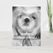 Silver bells puppy Kaart (Achterkant)