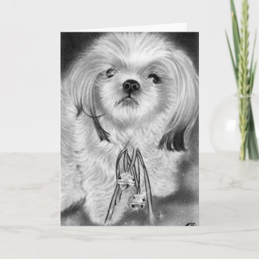 Silver bells puppy Kaart (Voorkant)