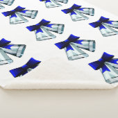 Silver Bells Sherpa Deken (3/4)