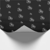 Silver Bells Wrapping Paper Cadeaupapier (Hoek)
